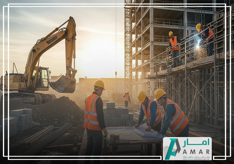 إنجازات أمار بيلد في قطاع الكهروميكانيك واللاندسكيب