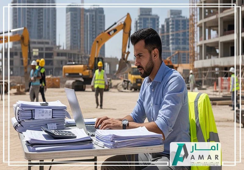 حسابات شركات المقاولات