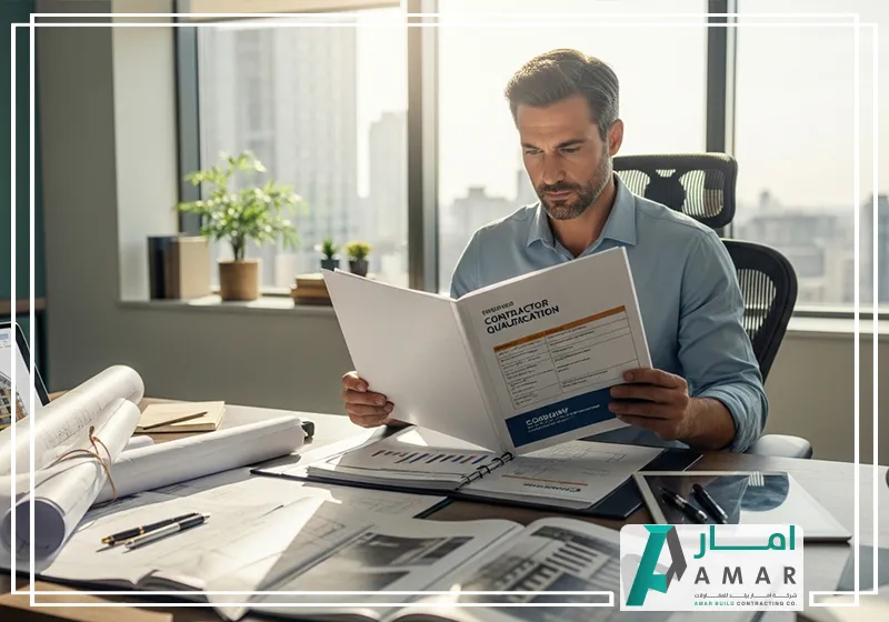 الفرق بين ملف تعريف شركة مقاولات وملف التأهيل
