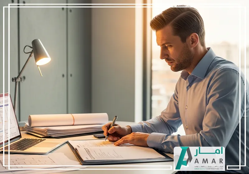  الاستفادة من خبرة الاستشاريين قبل اختيار المقاول