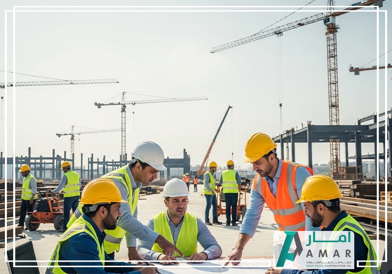 وظائف شركة مقاولات