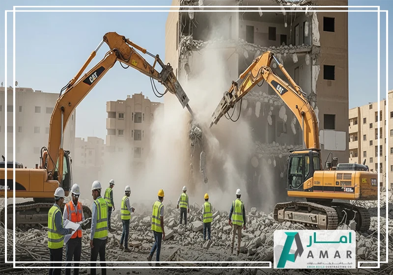 المعدات الثقيلة لدى شركة أمار